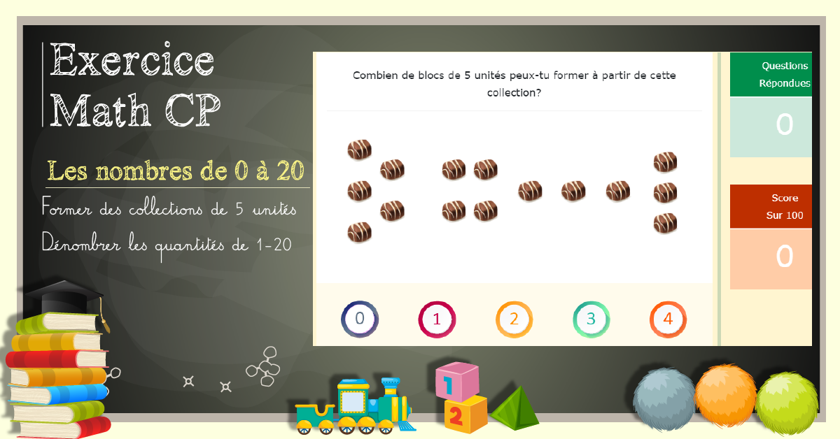 Former des collections de 5 unités