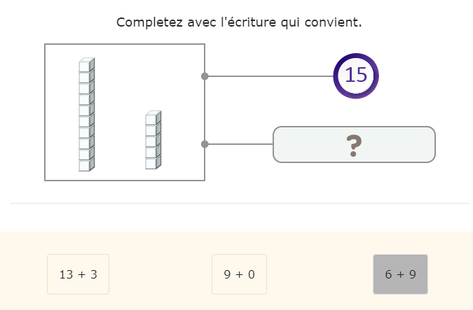 Écritures additives des nombres jusqu’à 20 – Exercices de numération au CP - Représenter les nombres de 1 à 20 sous forme d’écritures additives