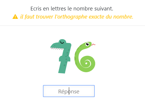 Apprendre l’écriture en lettres des nombres de 70 à 79 – Exercices de Math CP - Lire et écrire les nombres de 70 à 79 - Exemple