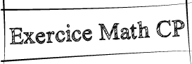 Exercice Math CP - Jeux Fiches Exercices en ligne Mathématiques CP gratuit